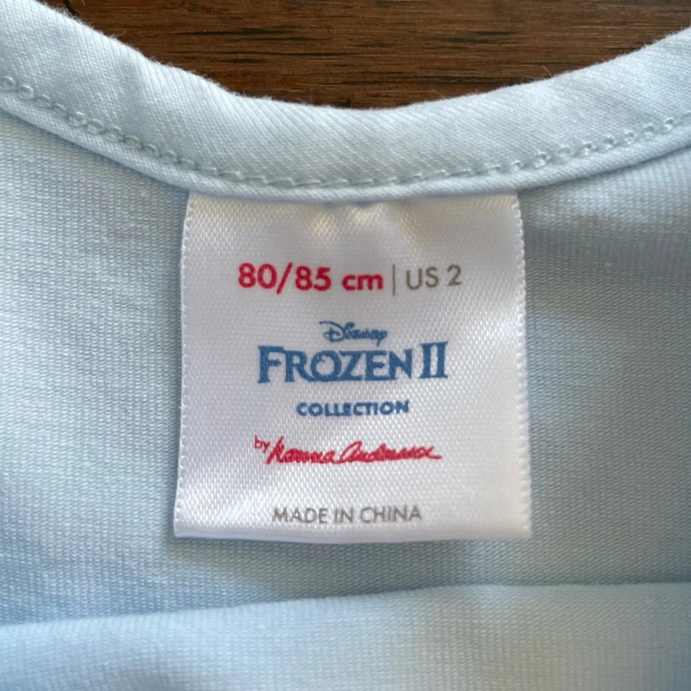 Hanna Andersson Frozen 2 Light Blue Tulle Dress
